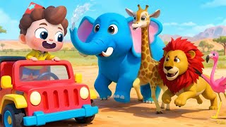wild animals my house learn wild animal kids nursery rhymes