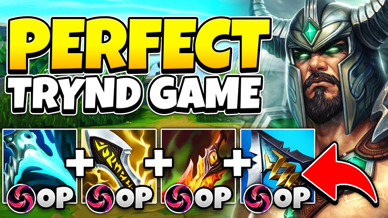 THIS IS WHAT A TEXTBOOK TRYNDAMERE CARRY LOOKS LIKE! - Rank 1 Tryndamere