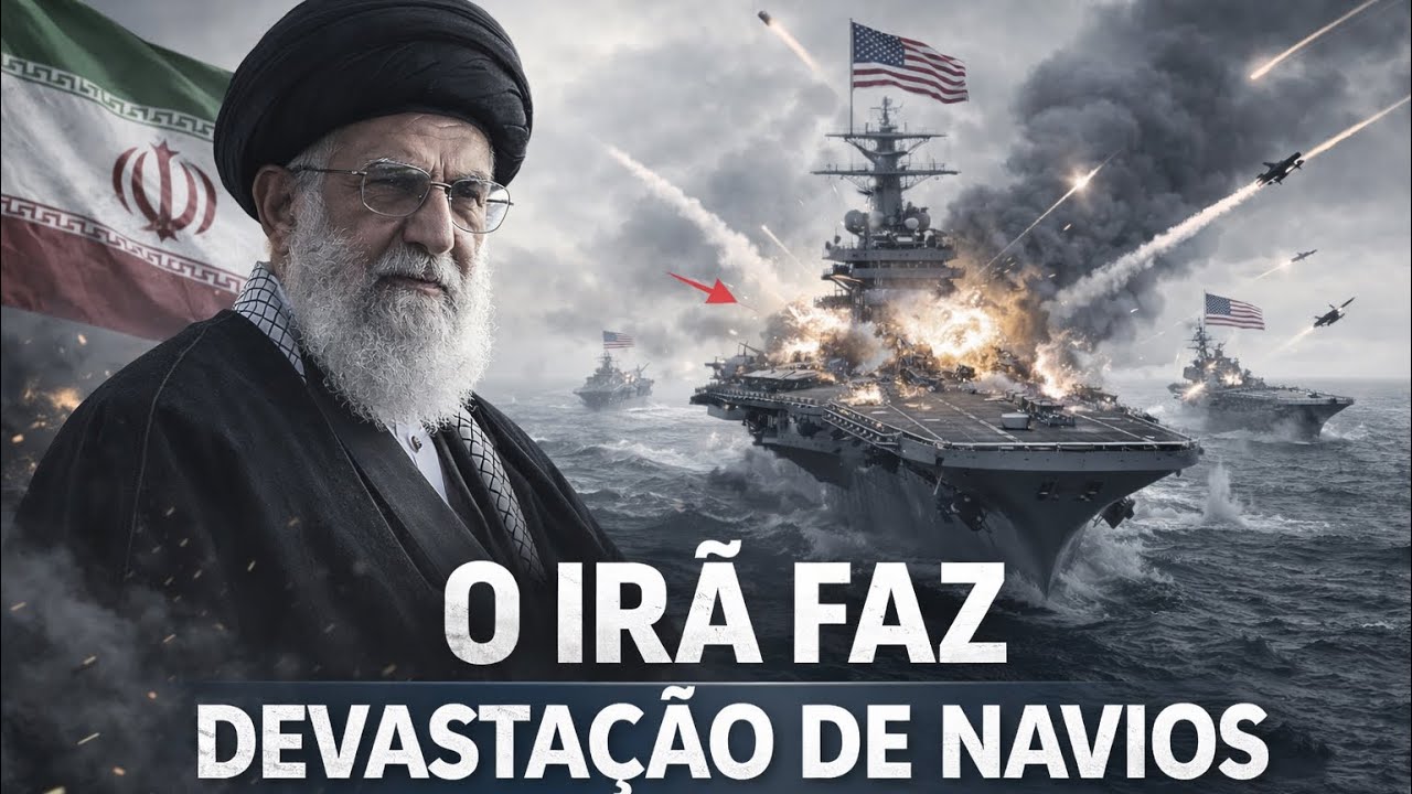 IRÃ FAZ VÁRIOS ATAQUES A NAVIOS AMERICANOS E A SITUAÇÃO ESTÁ TENSA.