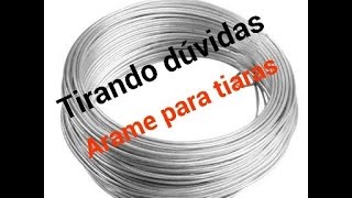 Tirando DÃºvidas do Arame para Tiaras de PÃ©rolas