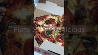 Pizza Hut Flats: Delicious, Crispy Flatbread Pizza #hutsflats #crispyflatbread #pizzahutflats