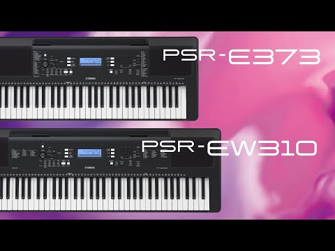 Yamaha PSR-E373/PSR-EW310/YPT-370Overview Video