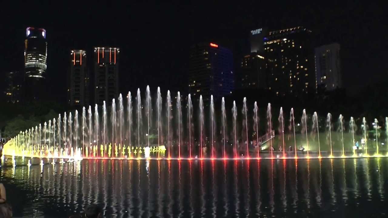 Dancing Water Fountain YouTube