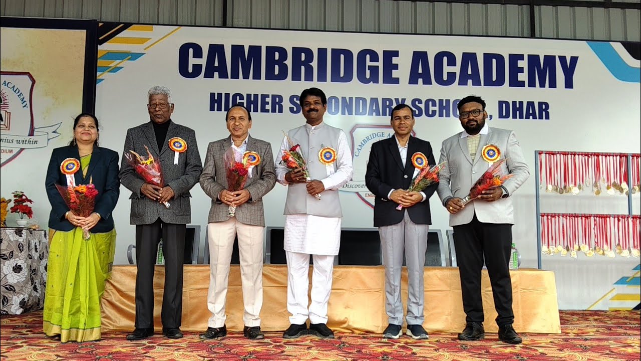 Award Ceremony 2025-2026 Cambridge Academy School dhar 