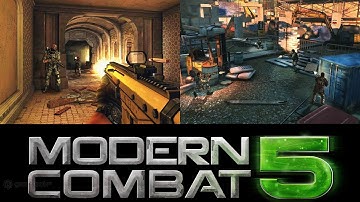 Modern Combat 5 Blackout - Gameplay - Android - Low Graphics