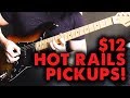 $12 Hot Rails Pickups! Upgrading the Ammoon Strat - Demo / Review