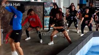 DANCE 'Tanpa batas engkol - mfz DTM ' FRANS WORO Wonogiri in Hotel Merista Purwantoro - Aku Menunggu