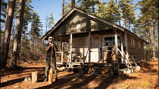 Up River to Rustic OffGrid Cabin (100YearOld Ranger Outpost)