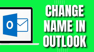 How To Change The Name In Outlook Mail (QUICK & EASY 2023)