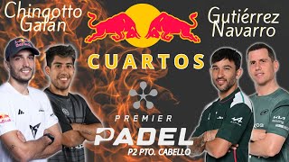 P2 PUERTO CABELLO PREMIER PADEL CUARTOS | GUTIERREZ-NAVARRO VS CHINGOTTO-GALÁN