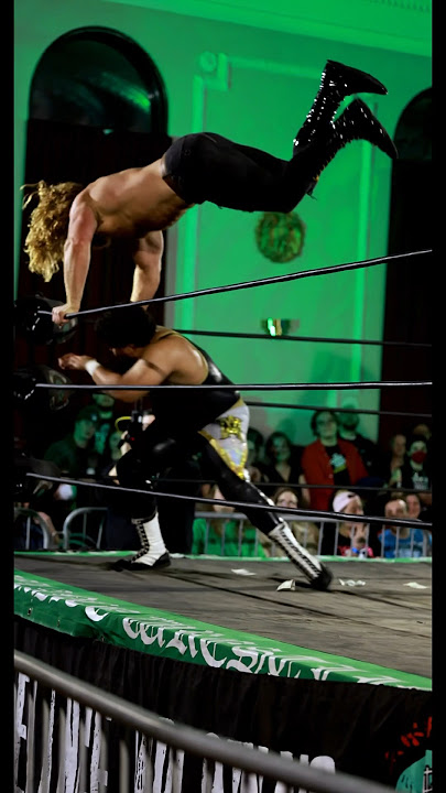 AJZ Takes Down Two Wrestlers | Top Moves | Aerial Clothesline and Pop Up Punch | Freelance Wrestling