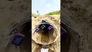 Jbl speaker pool water drop test