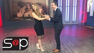 Detrás de Cámaras | Jessica Cediel terminó mareada de tanto bailar con Carlos