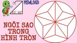 Cách vẽ hình âm dương trên MSWLogo  YouTube