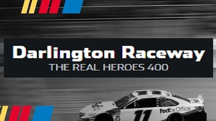 Live NASCAR DARLINGTON RACEWAY REACTIONS