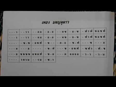 เสียงซึง เพลงมอญดูดาว