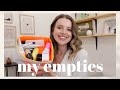 Sharing My Product Empties with You! (A THROWBACK VIDEO HAHAH)