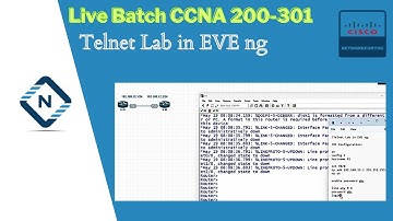 32.Telnet Lab in EVE ng | CCNA 200-301 | Networkforyou