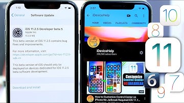 iOS 11.2.5 Beta 5 | Apple Downgrading Party iOS 6, 7, 8, 9 & More