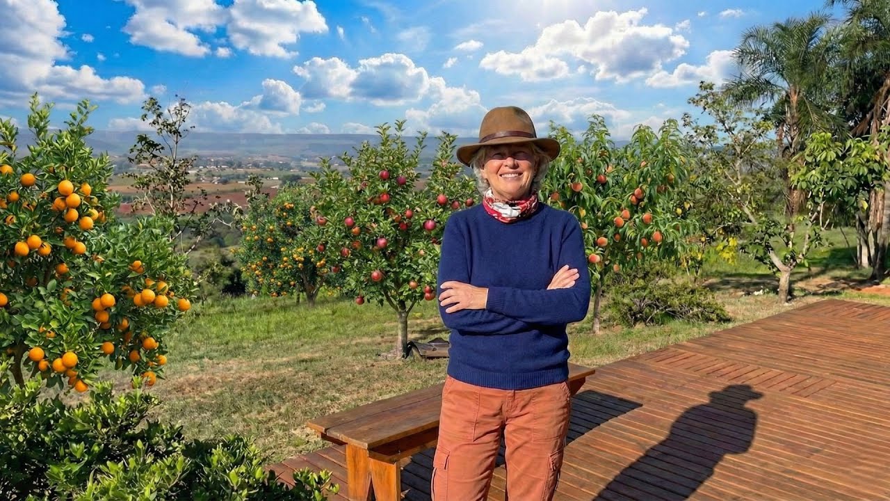 ELA DEIXOU UMA GRANDE EMPRESA PRA IR MORAR NA ROÇA