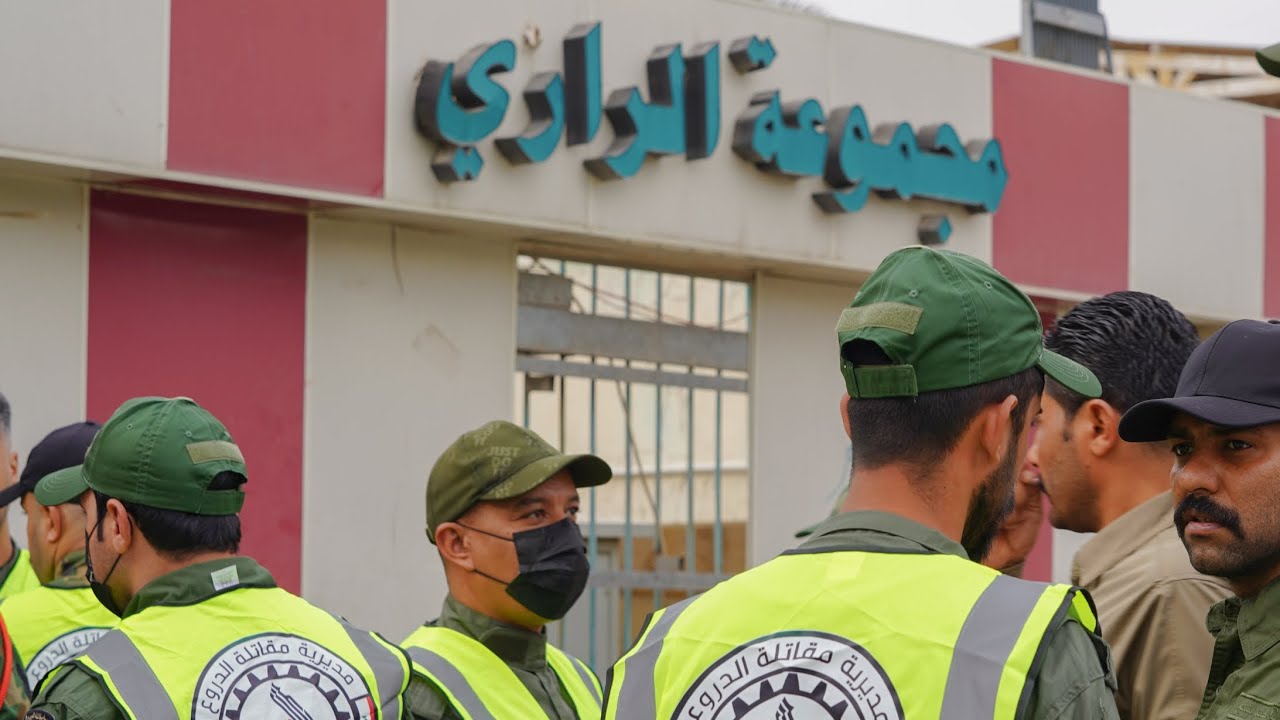 مديرية مقاتلة الدروع رغم الظروف الجوية القاسية مستمرة بالعطاء  في مستشفى الرشاد التعليمي 