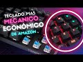 Teclado MECÁNICO más ECONÓMICO de Amazon ⌨️💲