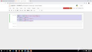 python program that determines which number is bigger in less than one minute