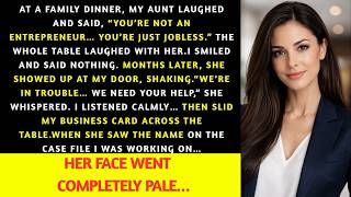 My Aunt Laughed When I Said I Was an Entrepreneur - Until She Needed a Lawyer and Couldn't Afford