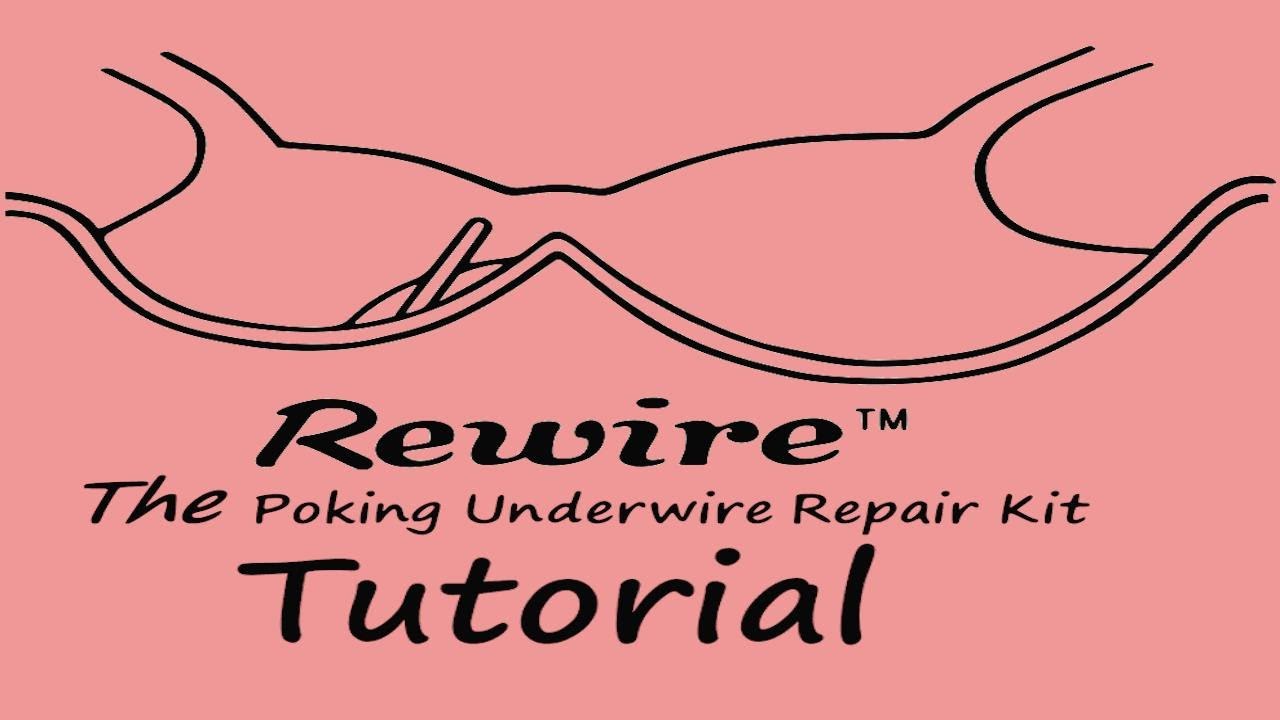 Bra Underwire Repair Kit Tutorial 