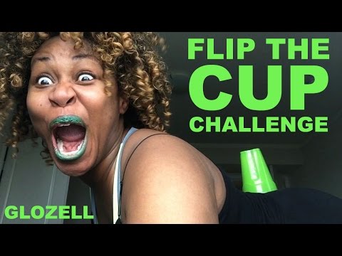 Flip The Cup Challenge - GloZell