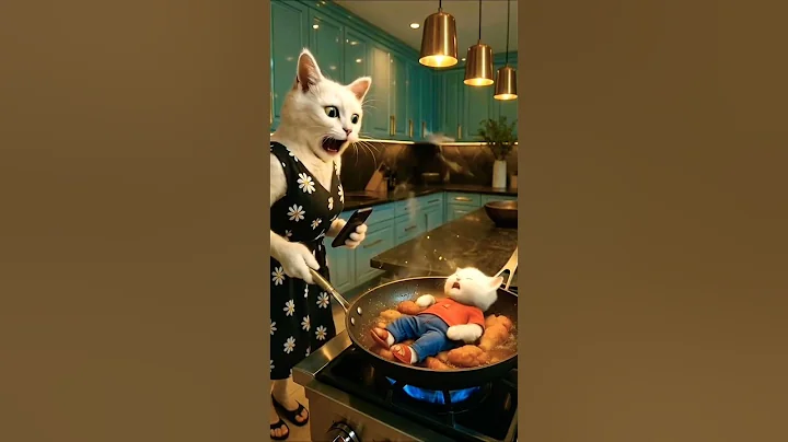 Video 10443071: kittens cute mother cat, baby kittens cat mother, kittens mother cat funny