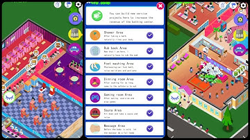 Idle Spa Tycoon Mobile Game | Gameplay Android & Apk