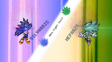 Silvhadic VS Mephazo | Stick Nodes Sprite Animation (Box Fight Test)