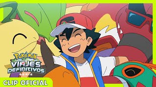 ¡Ash y sus Pokémon se vuelven a reunir! | Serie Viajes Definitivos Pokémon | Clip oficial