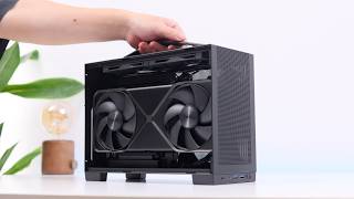 Only 9L！No Extension Cables Needed! |5090 SFF Gaming PC for Dorm |SHINY SNAKE S300AIR Build！ screenshot 2