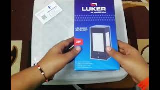 Luker Led Solar Gate Lights Unboxing By Pranav Enterprises