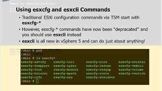 Lesson 27   vSphere Command Line Interface CLI Options