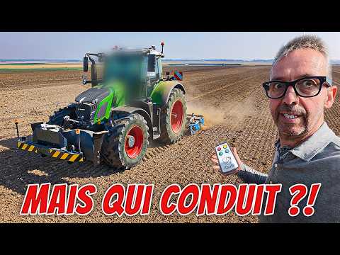 Pilotage à distance d'un tracteur 100% autonome !