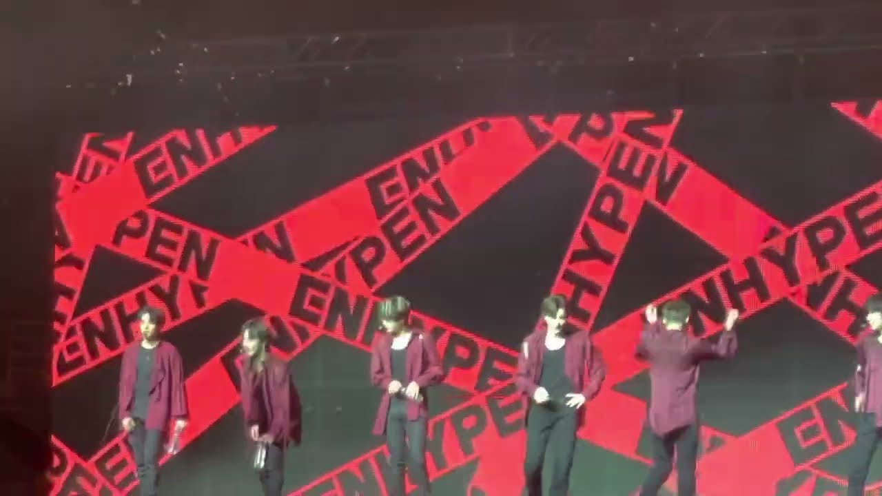 ENHYPEN Manifesto Tour in Anaheim - Talking Ment 3