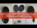 Avis sur la TONEMAC Écouteurs sans fil Bluetooth N8A tour de cou sans fil, écouteurs tour de cou Blu
