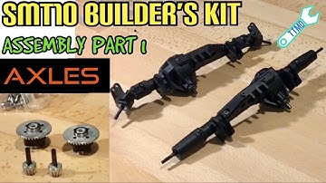 Axial SMT10 Raw Builder’s Kit Assembly Part 1: Axles
