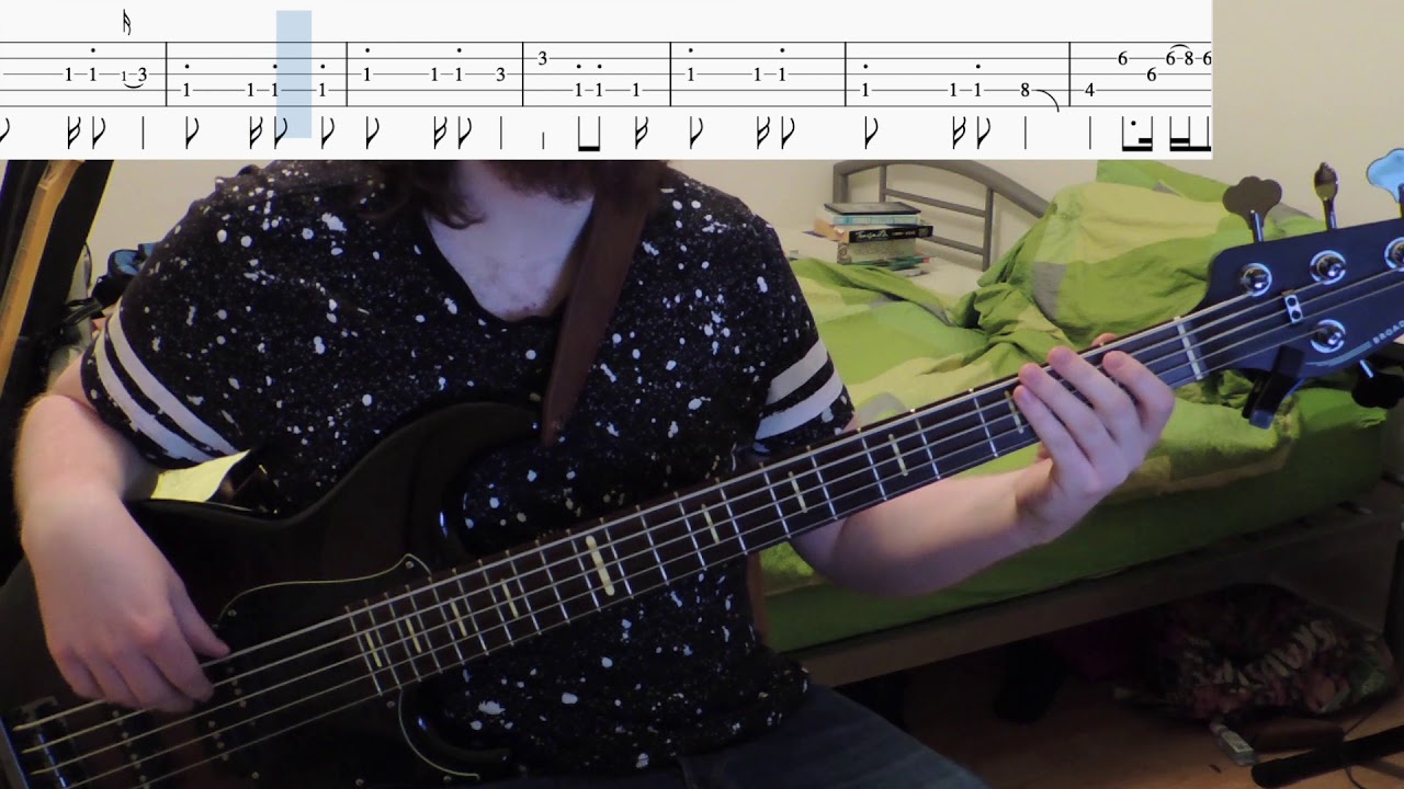 Free Nationals Time (Bass cover TABS + SHEET) YouTube