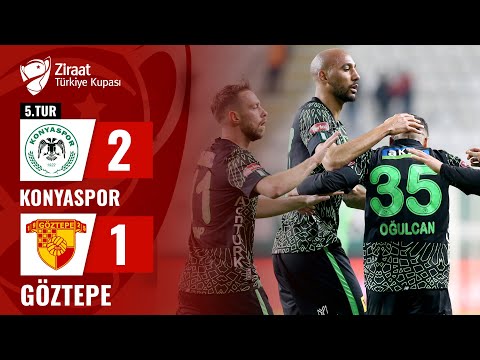 Konyaspor 2-1 Göztepe MAÇ ÖZETİ (Ziraat Türkiye Kupası 5. Tur) / 18.01.2024