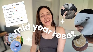 Mid-Year Reset Day | Setting new goals, Summer Self Care, 75 Hard 2.0? 🤭