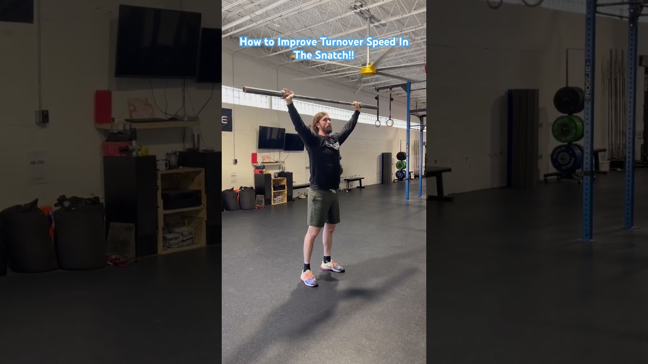How to Improve Turnover Speed in the Snatch!