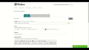How to create campaign with Merge Tags/Custom Fields/ Attribute in Mail250?