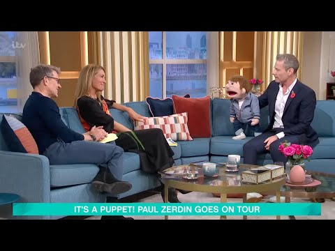 Ventriloquist Paul Zerdin and His Puppet Pals Return to the Stage ITV's 'This Morning'