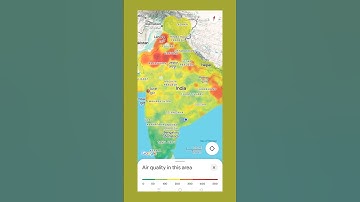 Check Air Quality In Your Area | Google Maps #shortsvideo
