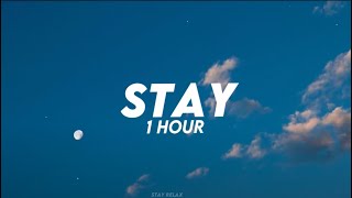 The Kid LAROI, Justin Bieber - STAY (1 HOUR)