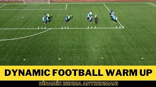 Dynamic Warm Up for Football/Soccer | Do This Before Training to Perform Your Dynamic Warm up |